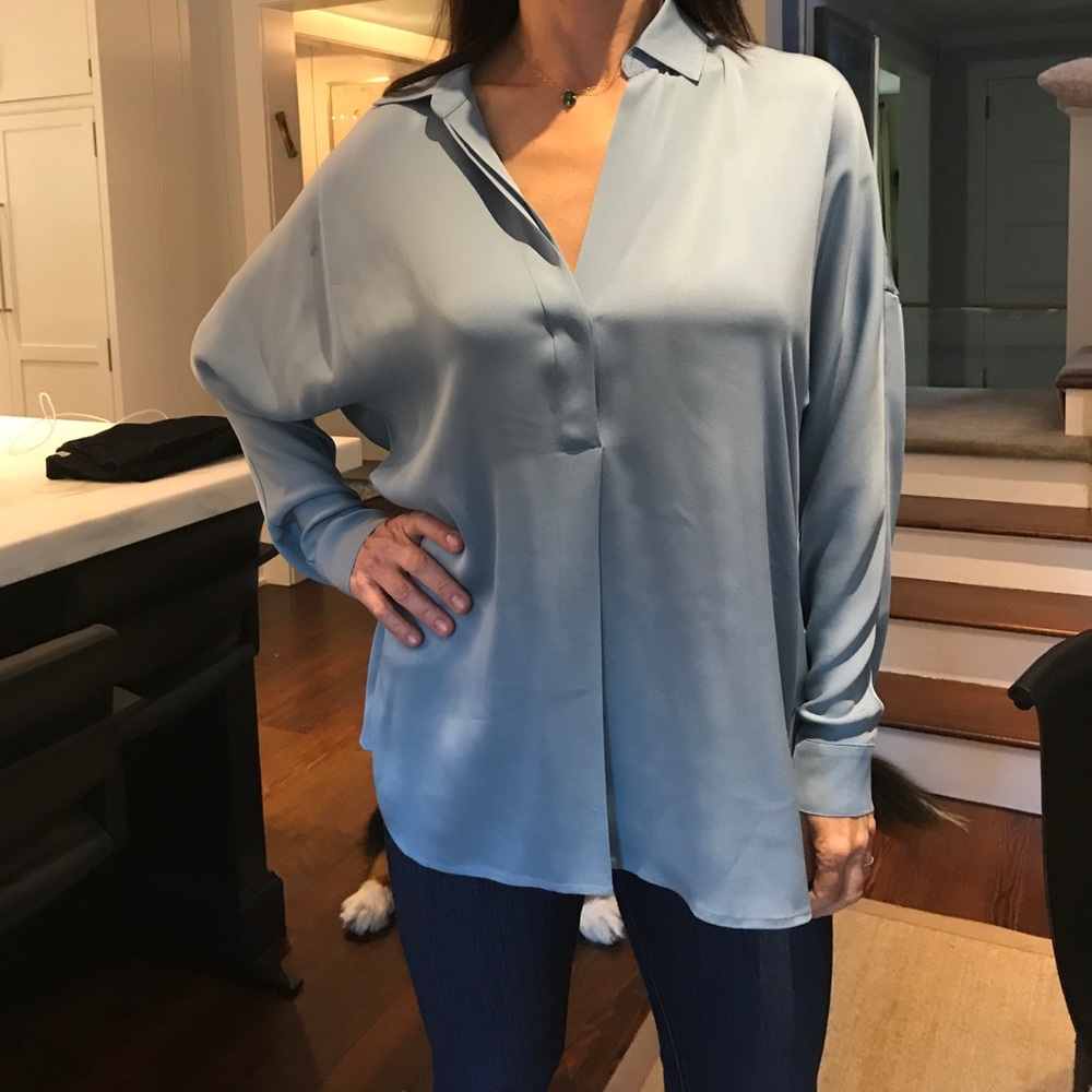 Ocean blue Vince tunic