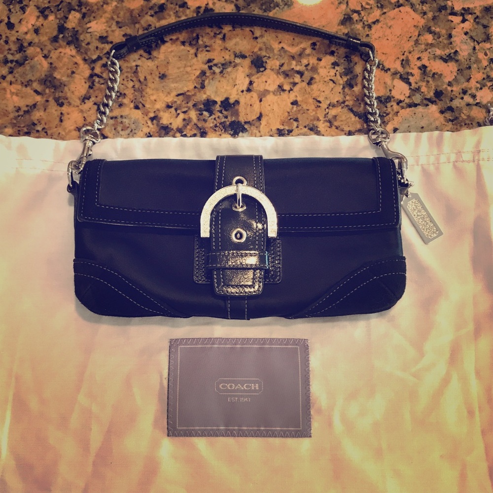 Black coach bag