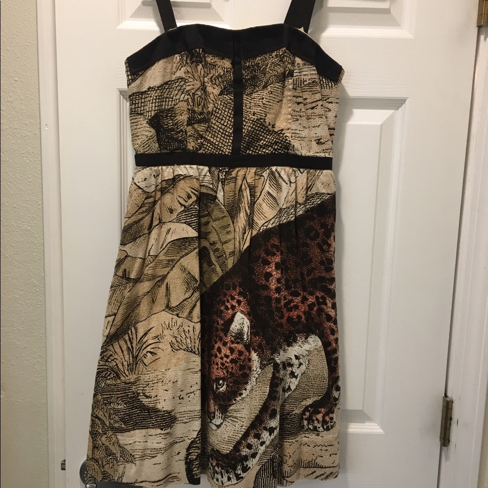 Anthropologie Leifsdottir Felidae dress!