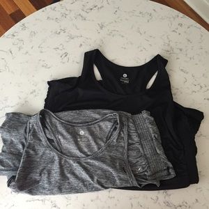 Set of 2 Old Navy Athletic Racerback Tank Tops