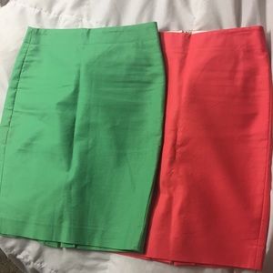 Jcrew no 2 pencil skirts