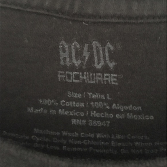 AC/DC t shirt - Picture 3 of 3