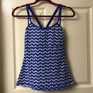 Lucy spaghetti strap workout top