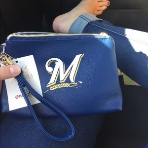 Milwaukee Brewer Wristlet
