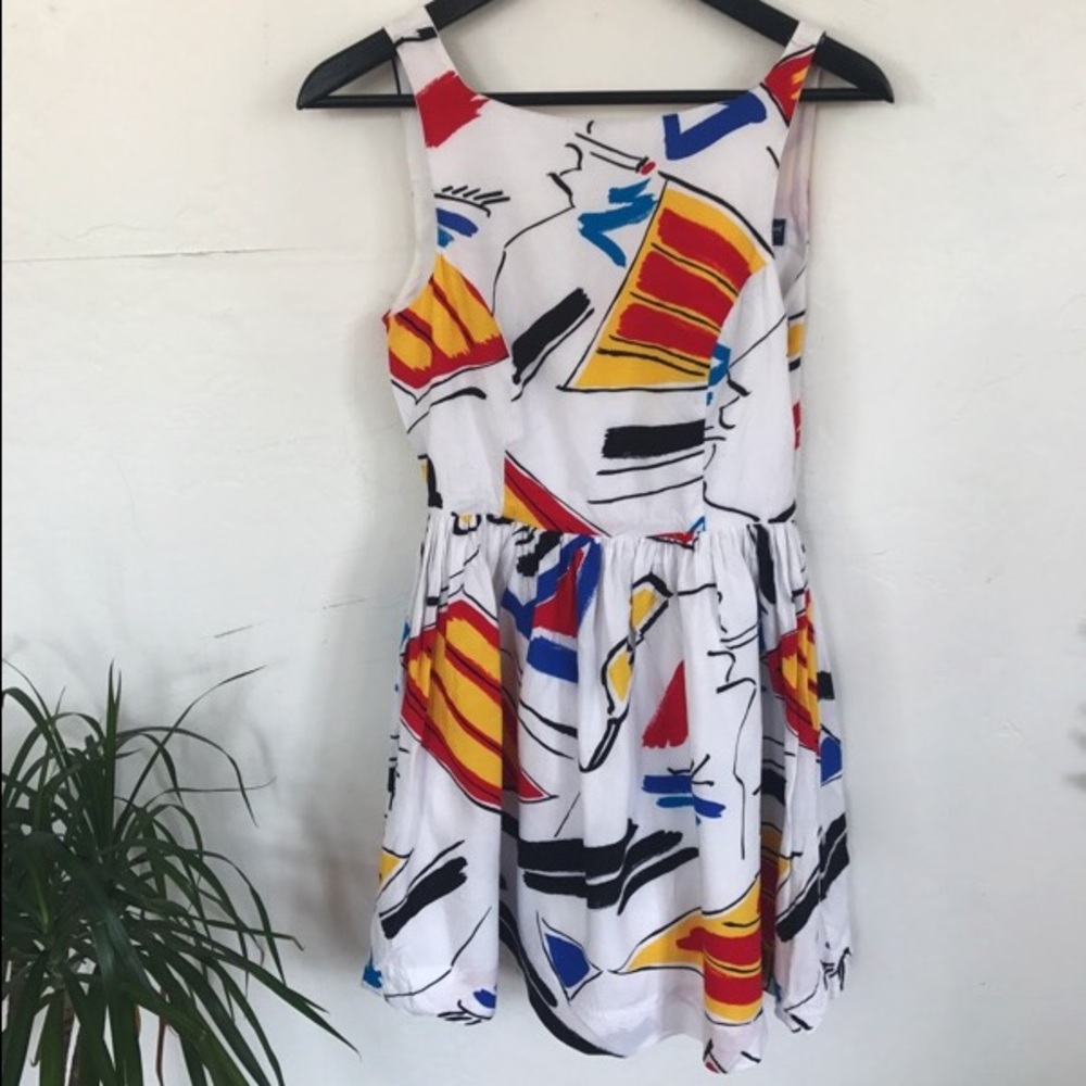American Apparel Multi-Color Dress (M)