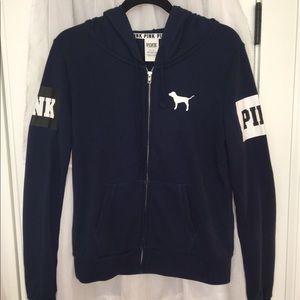 Pink zip up jacket
