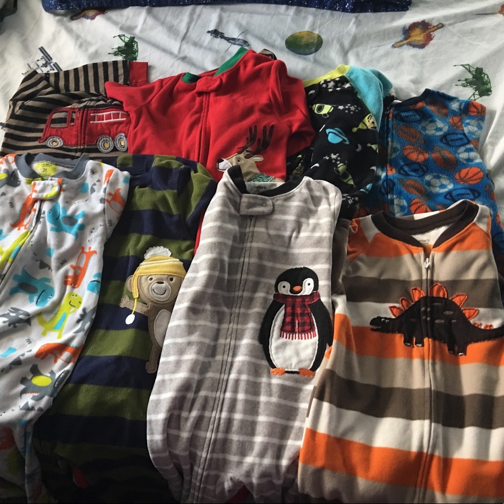 Overalls pajamas 8pieces