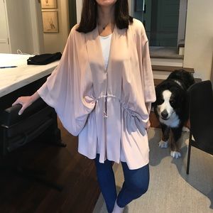 Ballet slipper pink tunic drawstring waist