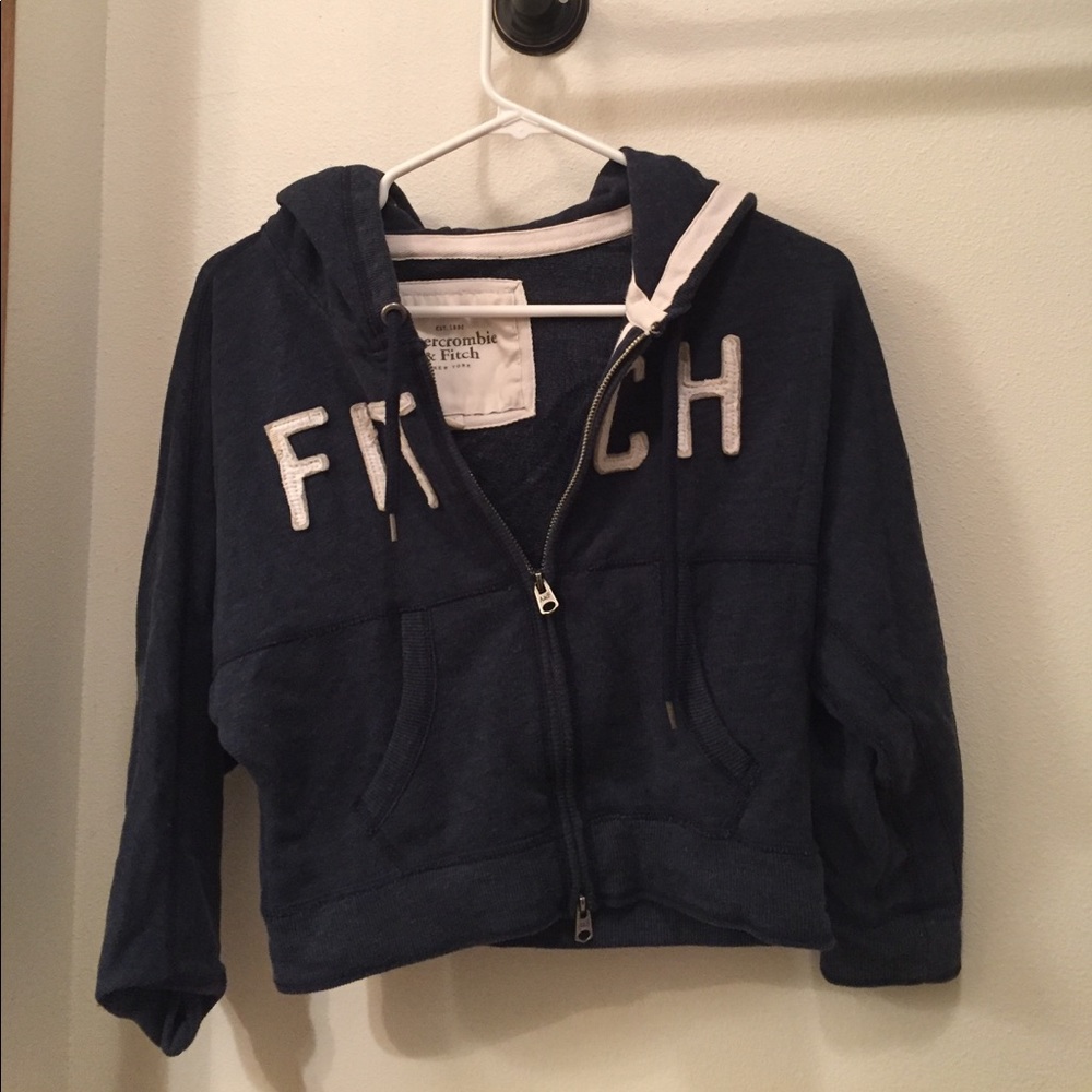 Abercrombie and Fitch cropped hoodie
