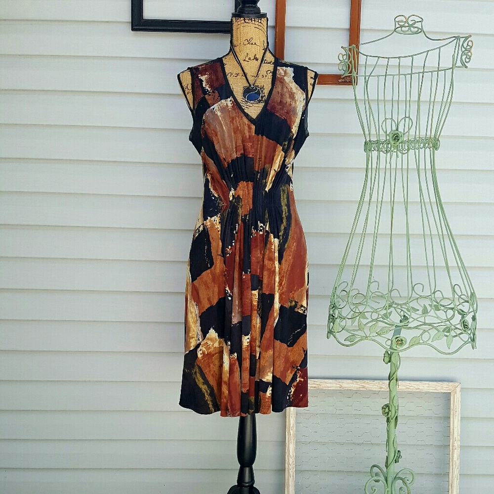 Sleeveless Summer Mini-dress SIZE M Vera Wang