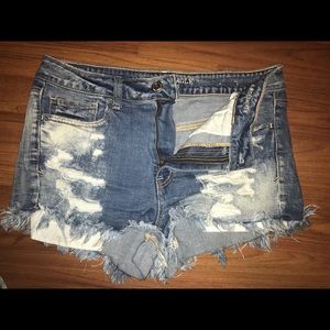 American eagle jean shorts