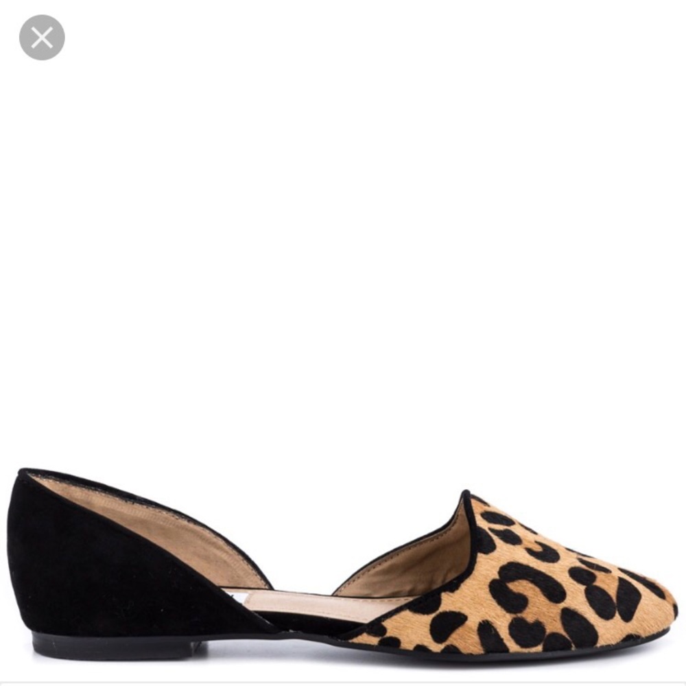 Steve Madden Leopard Print Flats worn twice