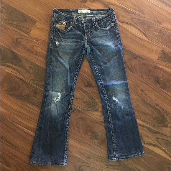 MEK denim boulder bootcut jeans size 29 by 34 - Picture 3 of 4