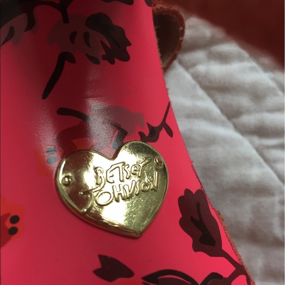 Betsey Johnson Haylie Platform Sandal Heels -Coral - Picture 7 of 8