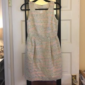 JCrew Factory Tweed Party Dress