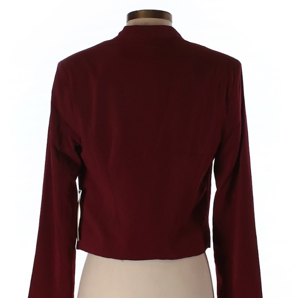 PRICE DROP** NWT Burgundy Blazer Forever 21 Small - Picture 4 of 6