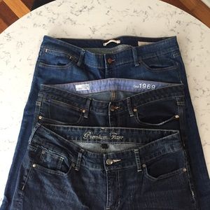 3 pairs GAP jeans in size 14 👖👖👖