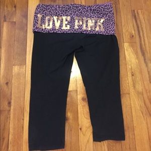 Victoria's Secret Pink cropped leggings