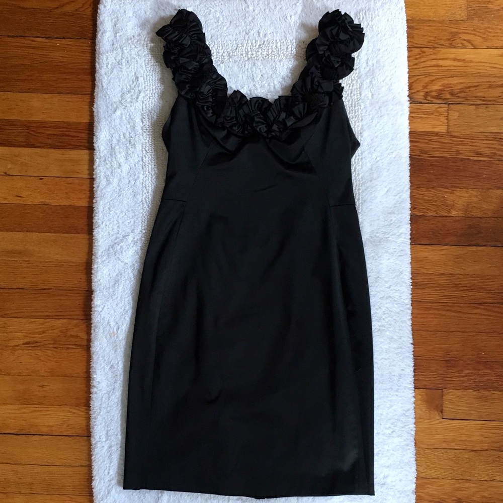 Maggy London Satin Cocktail Dress