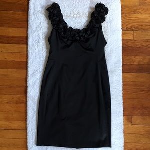 Maggy London Satin Cocktail Dress