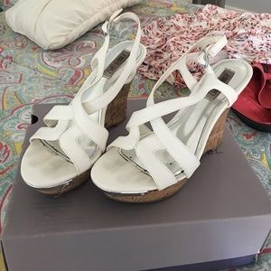White wedges