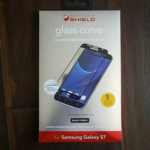 Unopened Invisible Shield Glass Curve