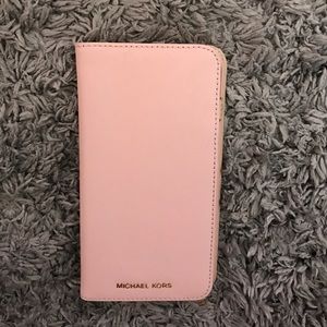 Michael Kors phone case with free case as gift!! ✨