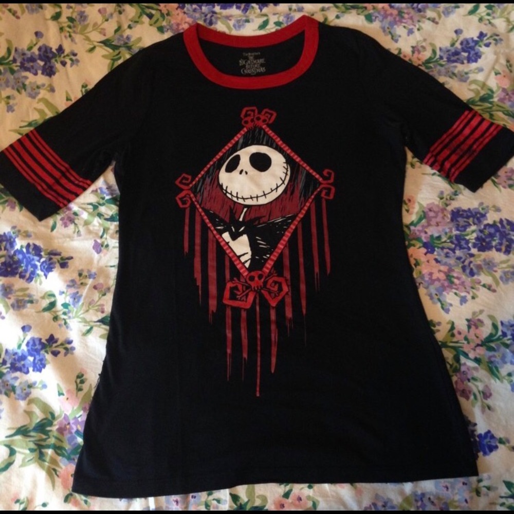 Nightmare Before Christmas Jack Skellington shirt