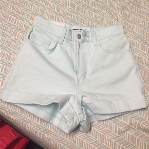 High waisted American Apparel shorts