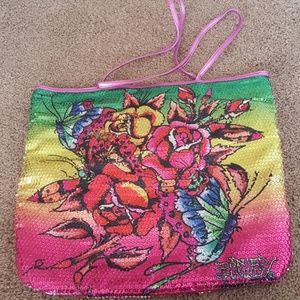 Ed Hardy sequin handbag