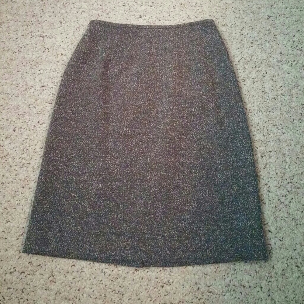 Talbots Black and Cream Skirt