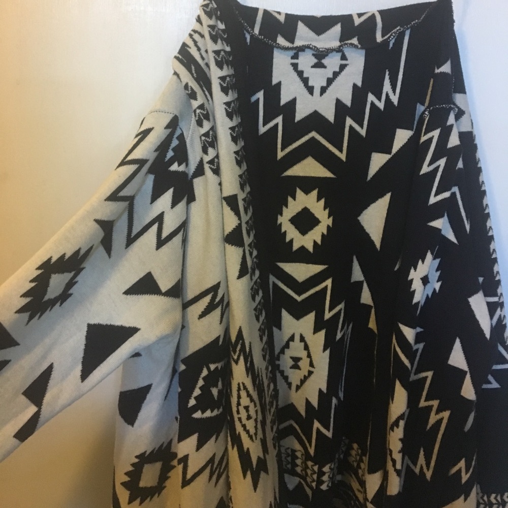 Poncho Style Cardigan