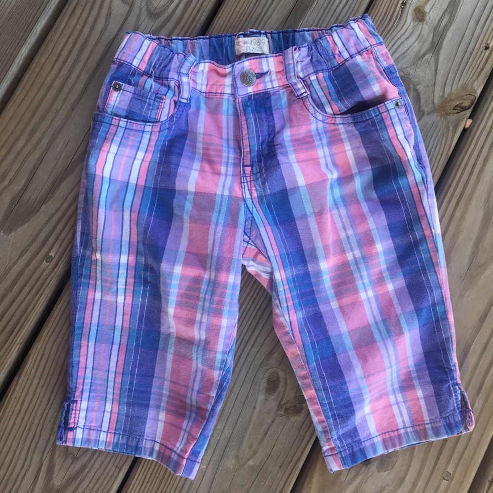 Adjustable waist shorts