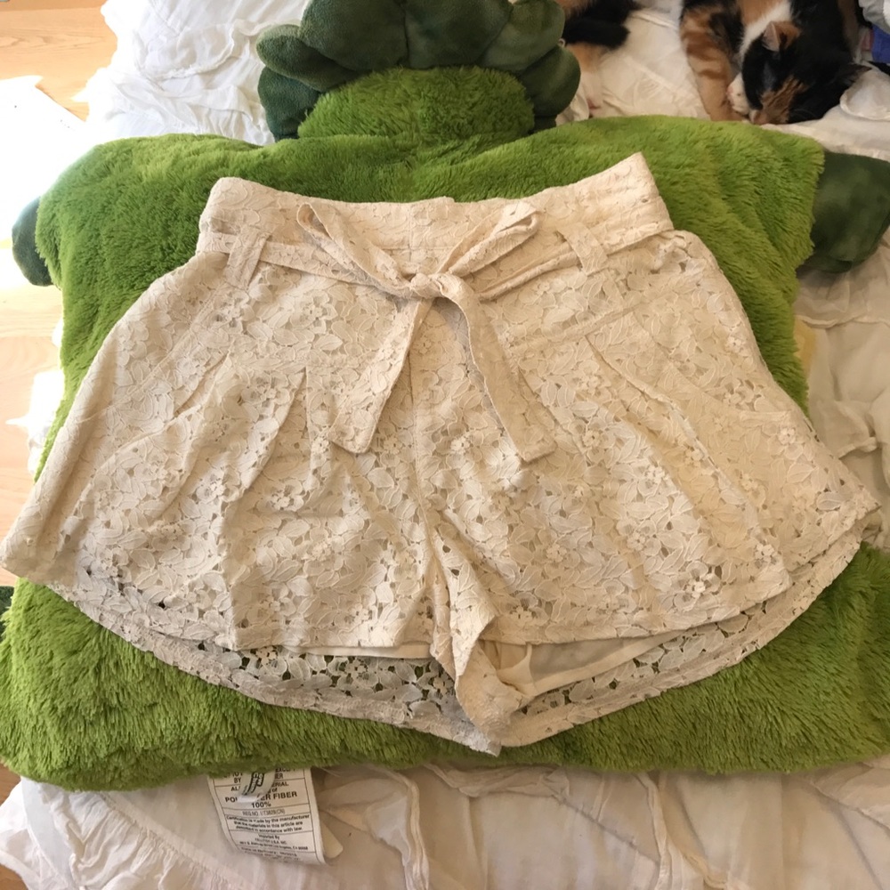 Free People Lace Skort
