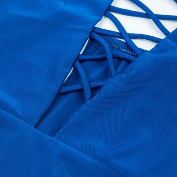 🔥LAST ONE🔥🐳Criss-Cross One Piece Bathing Suit🐳 - Picture 7 of 7