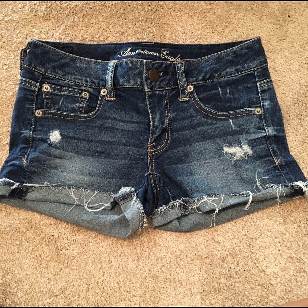 AE jean shorts