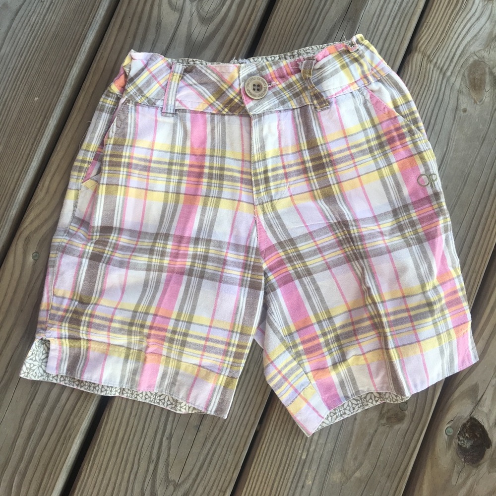 Plaid shorts