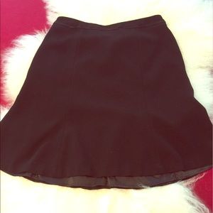 White house black market skater skirt black 10