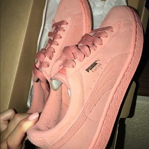 Puma suede sneakers