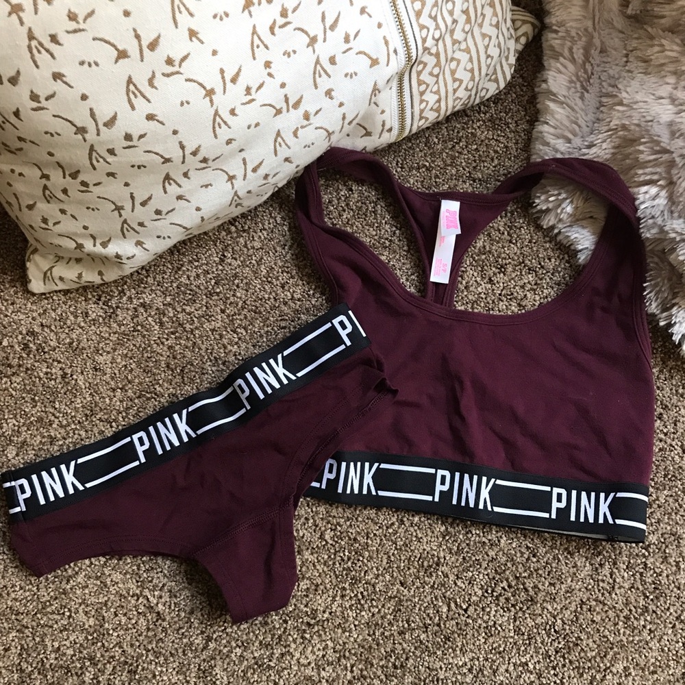 PINK Victoria's Secret Bra & Underwear Set