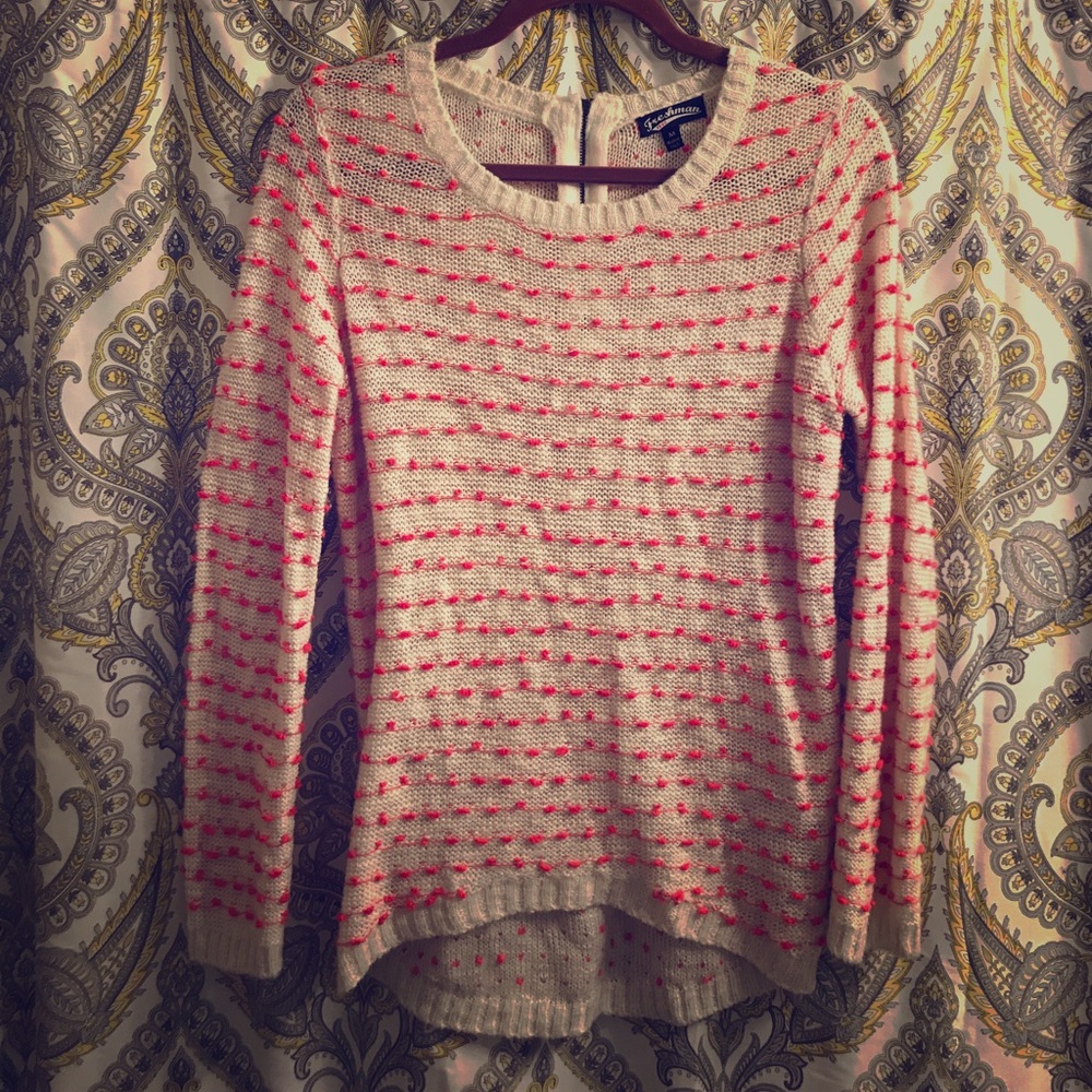Funky neon bubbles lightweight sweater