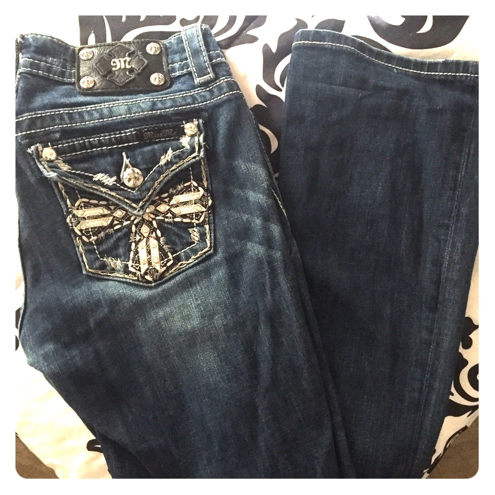 Miss Me Size 27 bootcut jeans