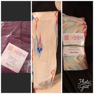 3 NWT OS LLR leggings