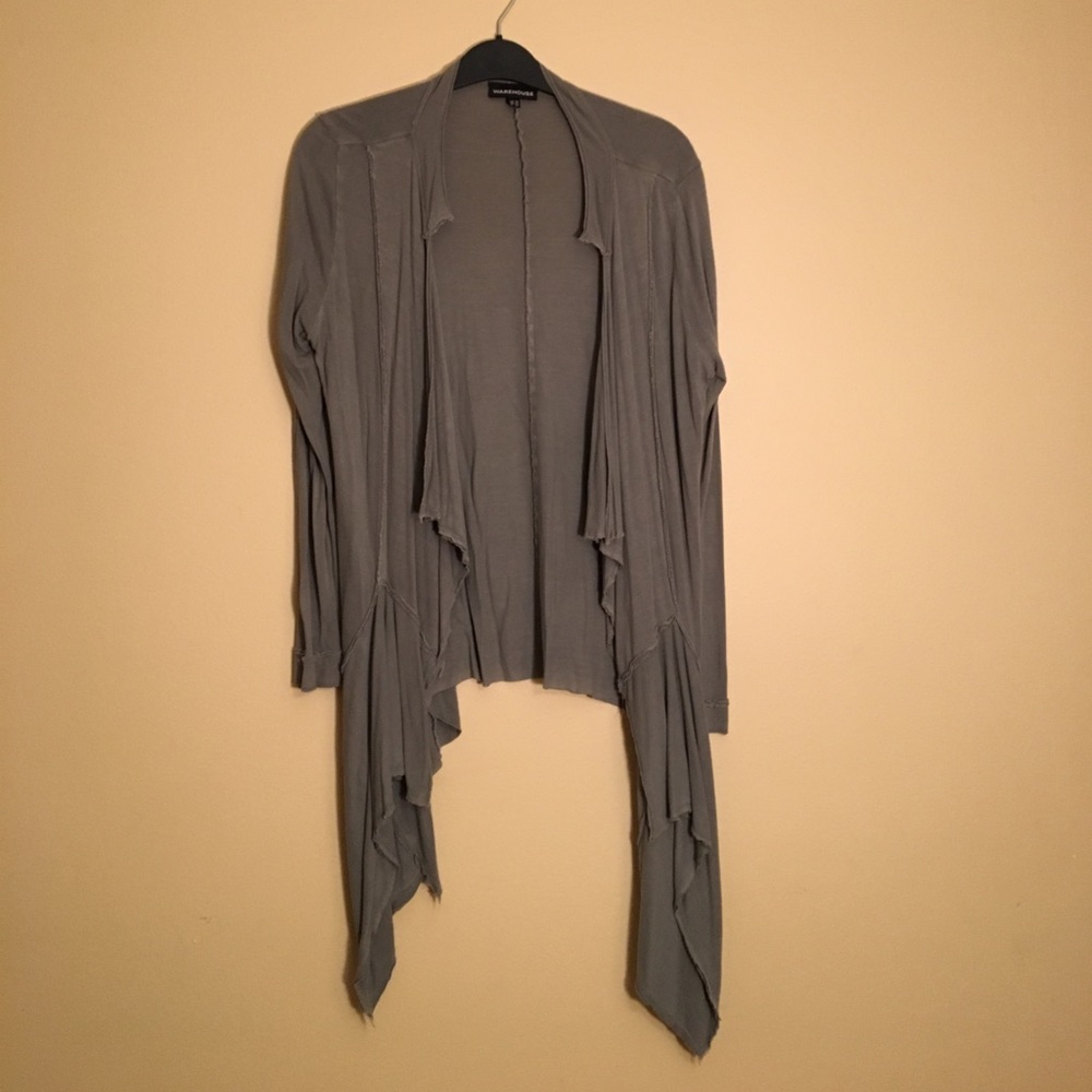 Warehouse Grey lightweight cardigan