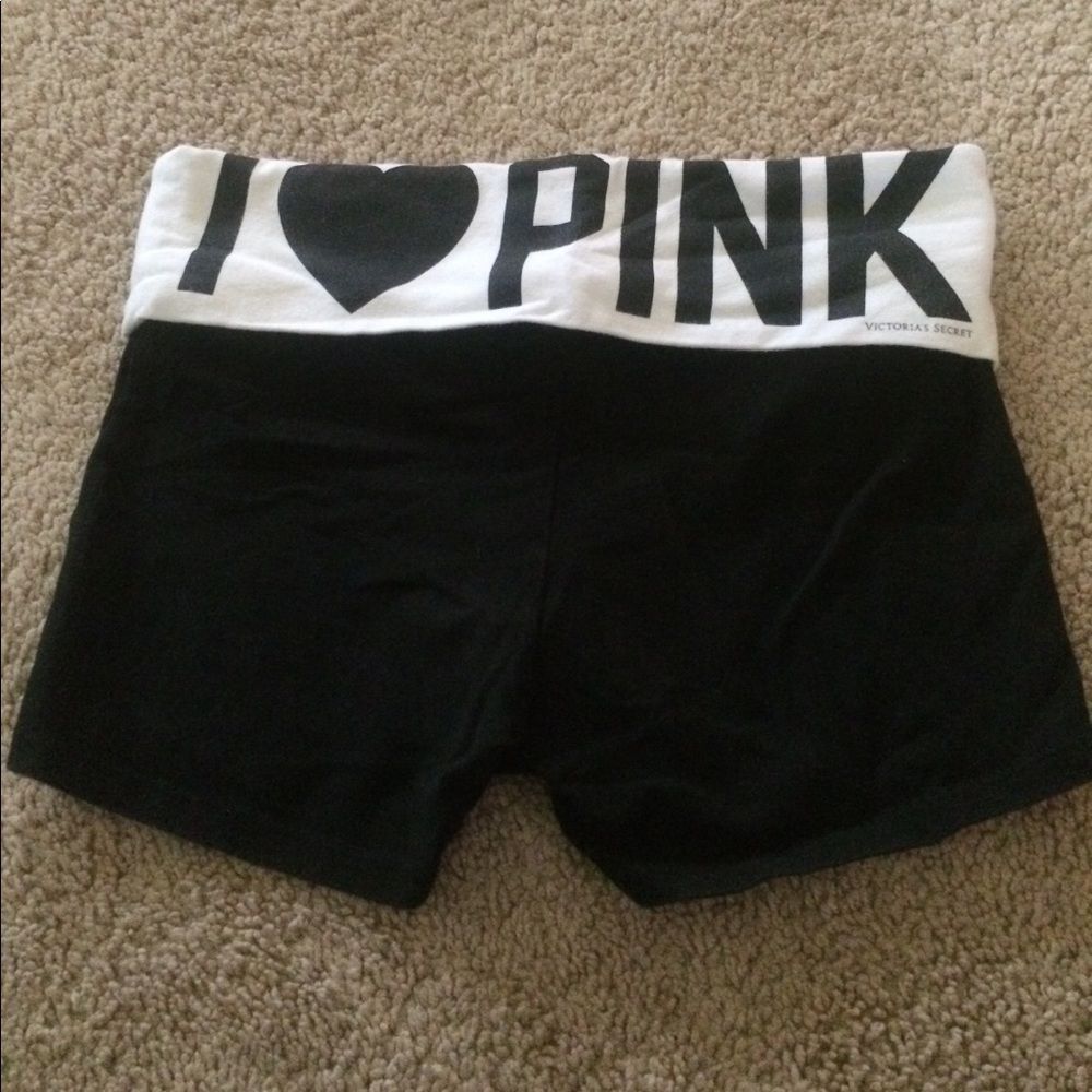 Pink Victoria secrets yoga shorts