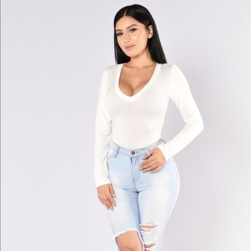 White Bodysuit