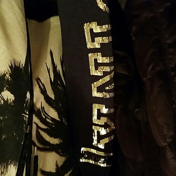 Rare victoria secret palm bling hoodie - Picture 2 of 3
