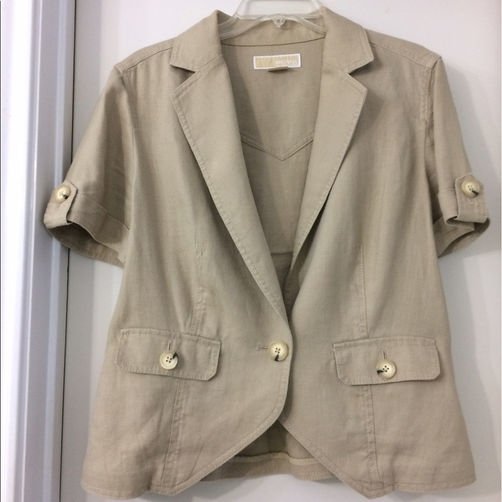 Michael Kors Linen Blazer