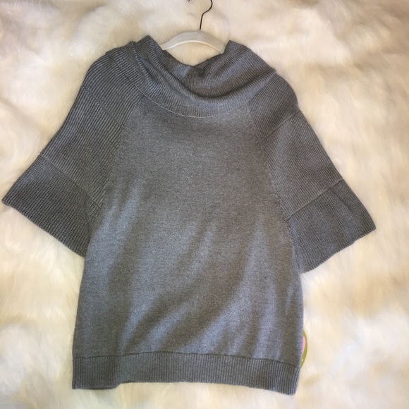 Nic + Zoe Easy Sleeve Top in Heather Grey NWT - Picture 1 of 2