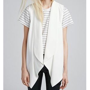 Forever 21 white vest